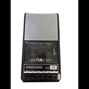 Vtg GE General Electric Model 3-5015 Battery Operated Cassette Recorder Player